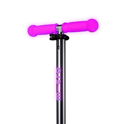 Micro - Løbehjul Mini Deluxe Glow LED Plus - Frosty Pink