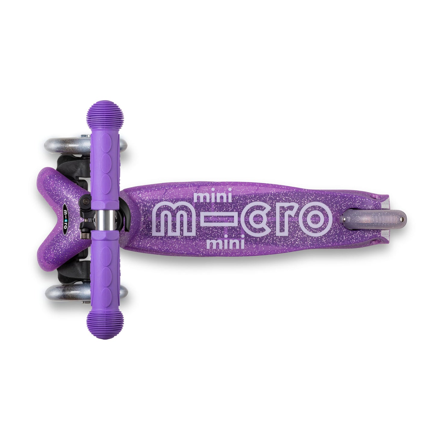 Micro - Løbehjul Mini Deluxe Fairy Glitter LED - Purple
