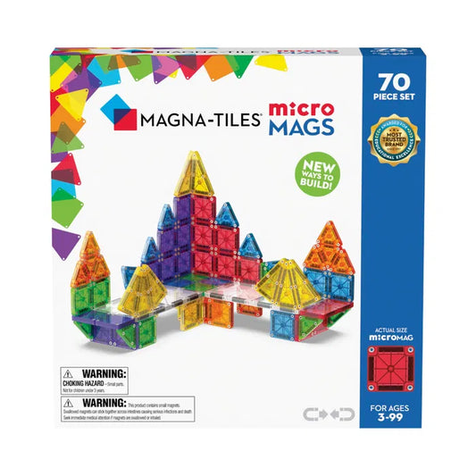 Magna-Tiles microMags Deluxe, 70 dele