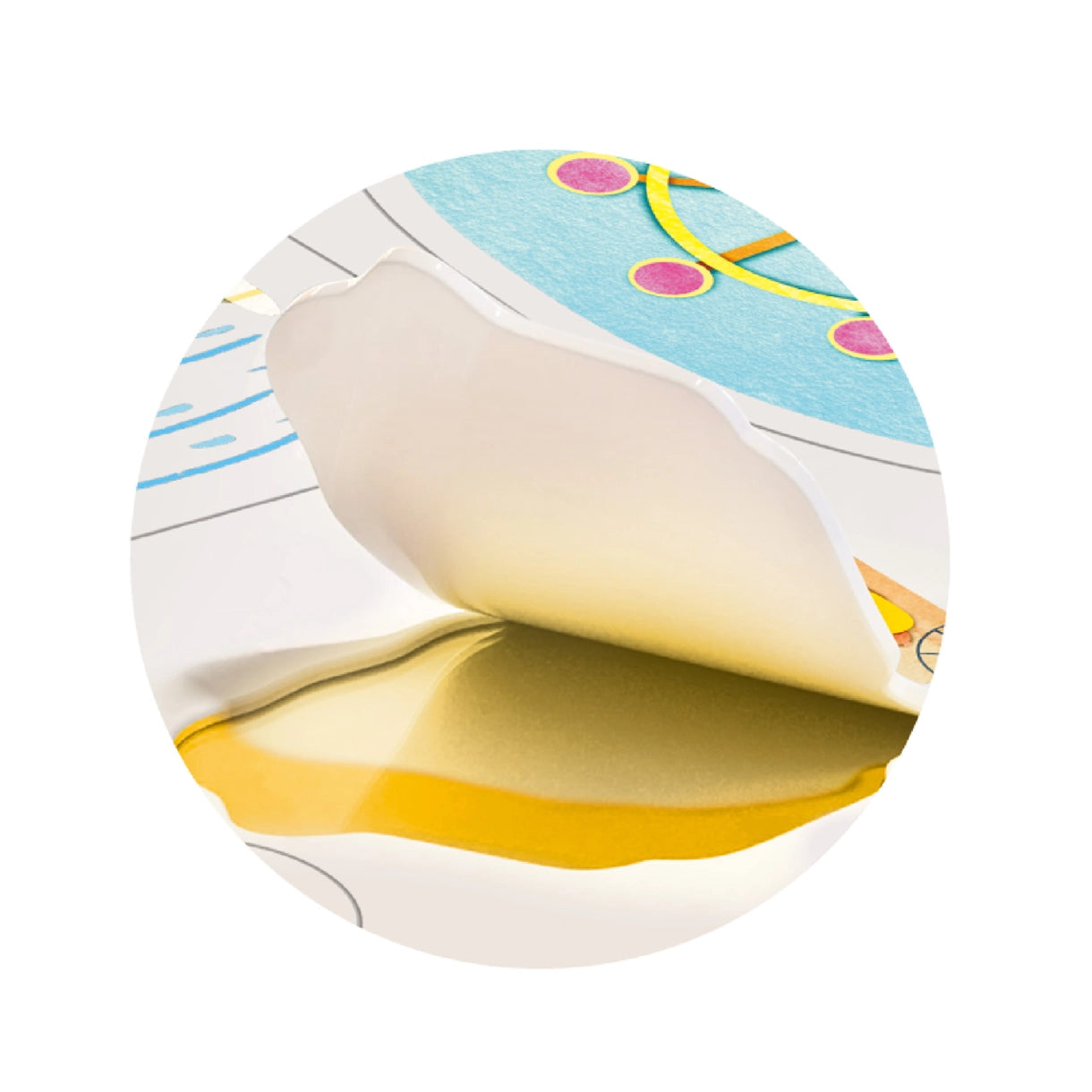 mierEdu - Jelly Stickers 36 stk - Flytbare - Storbyen