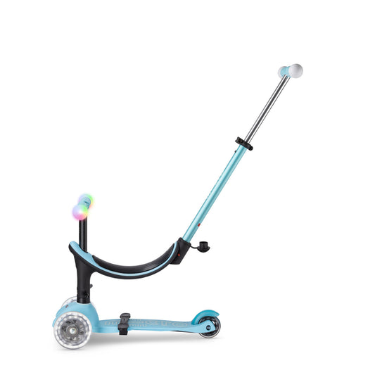 Micro - Løbecykel/Løbehjul Mini2grow Deluxe Magic LED - Blue