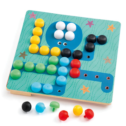 Djeco Stiftmosaik, Mit første mosaik