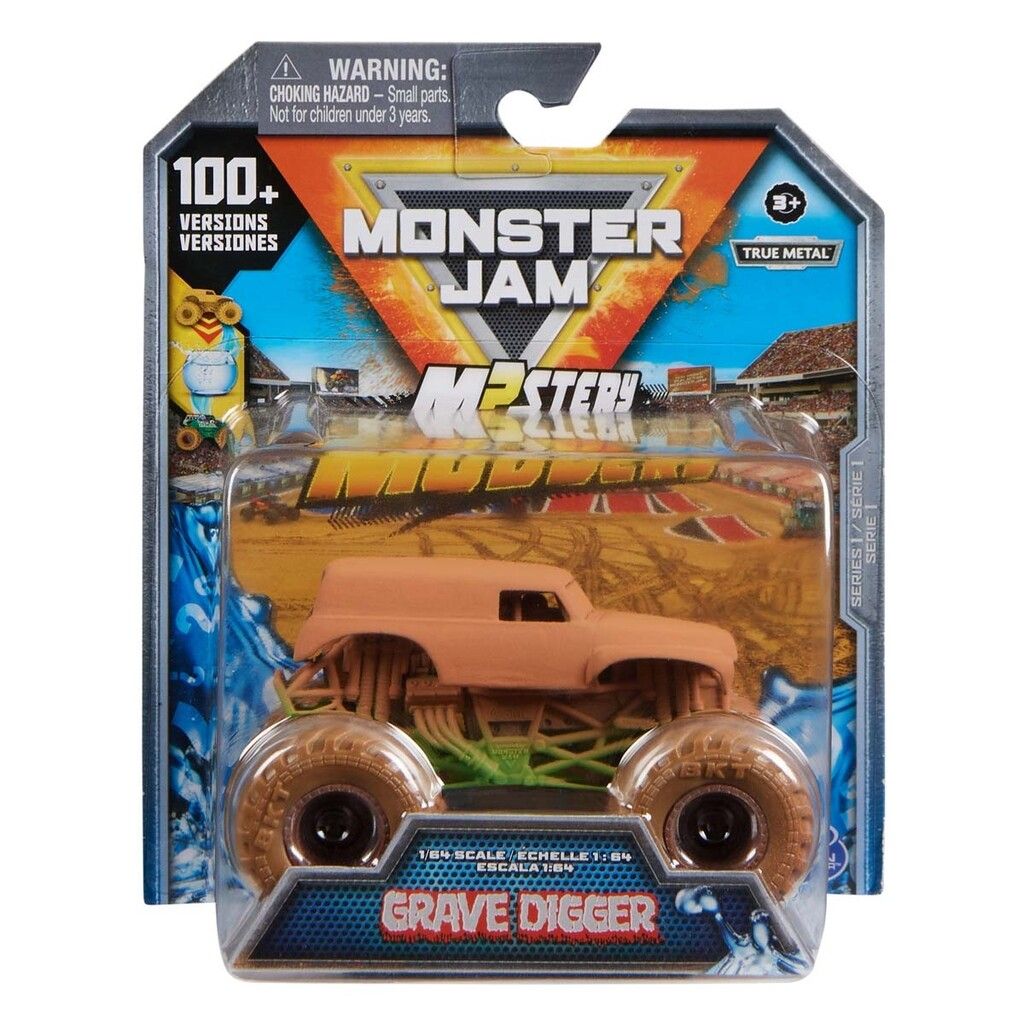 Monster Jam 1:64 Mystery Mudders, assorteret