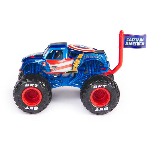 Monster Jam 1:64 Marvel Single-Captain America