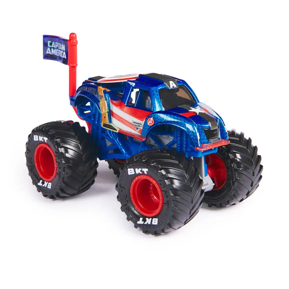 Monster Jam 1:64 Marvel Single-Captain America