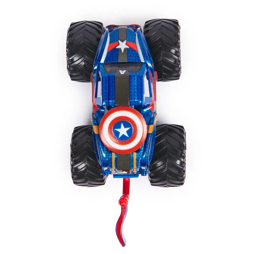 Monster Jam 1:64 Marvel Single-Captain America