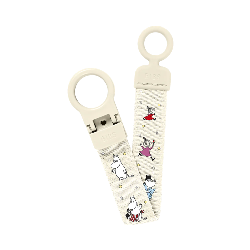 BIBS x Moomin Suttesnor Loop - Ivory