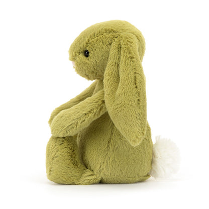 Jellycat Bashful kanin, Moss Lille 18cm.