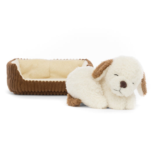Jellycat Play, Napping Nipper, Hund 10cm.