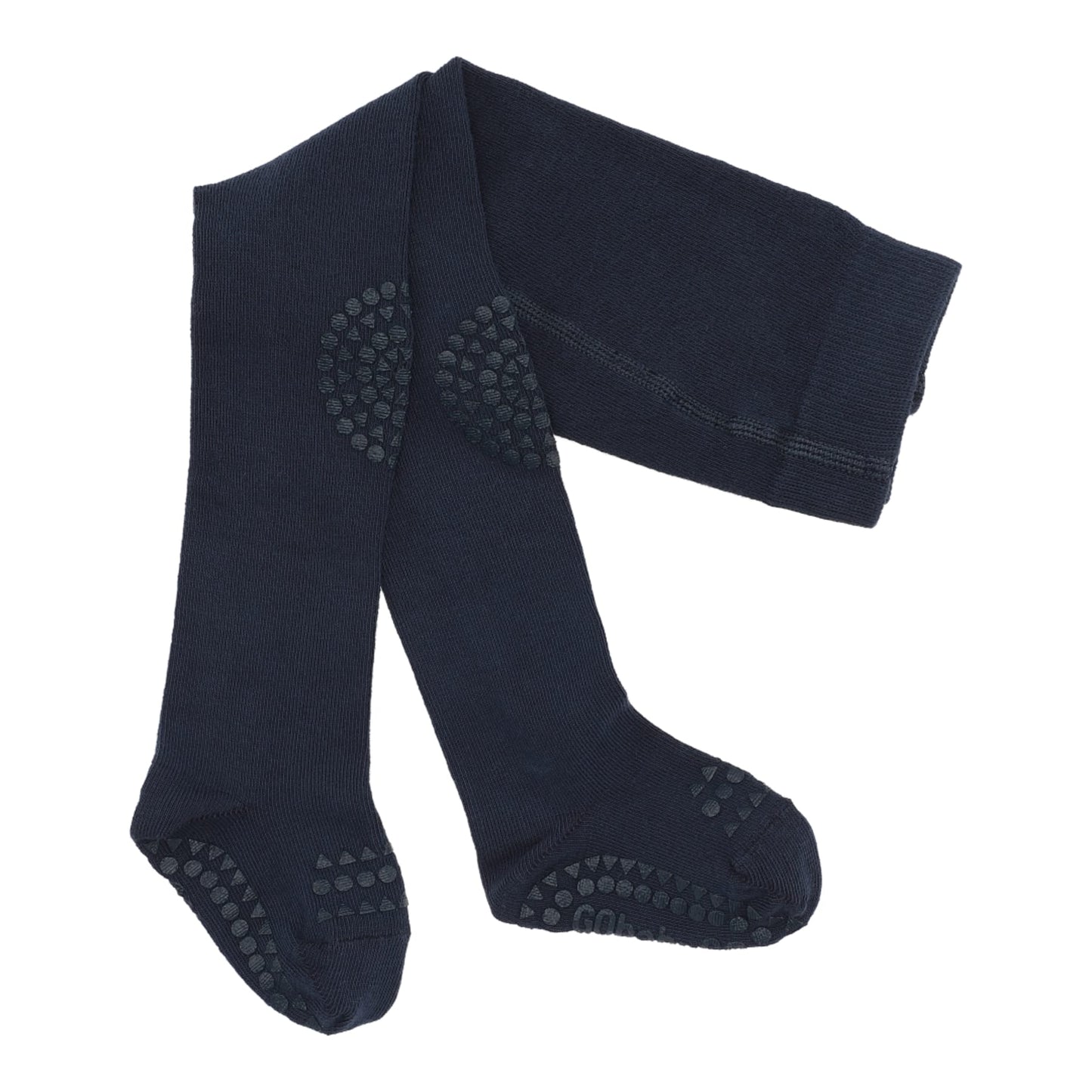 GoBabyGo Kravlestrømpebukser, str. 12-18m. - Navy blue