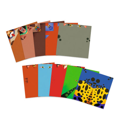 Djeco Kreativ origami, Hoppende dyr