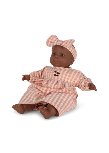 Konges Sløjd Doll Clothes, Powder pink check