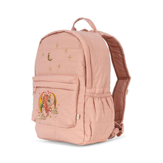 Konges Sløjd Juno Quilted backpack Midi, Mellow Rose