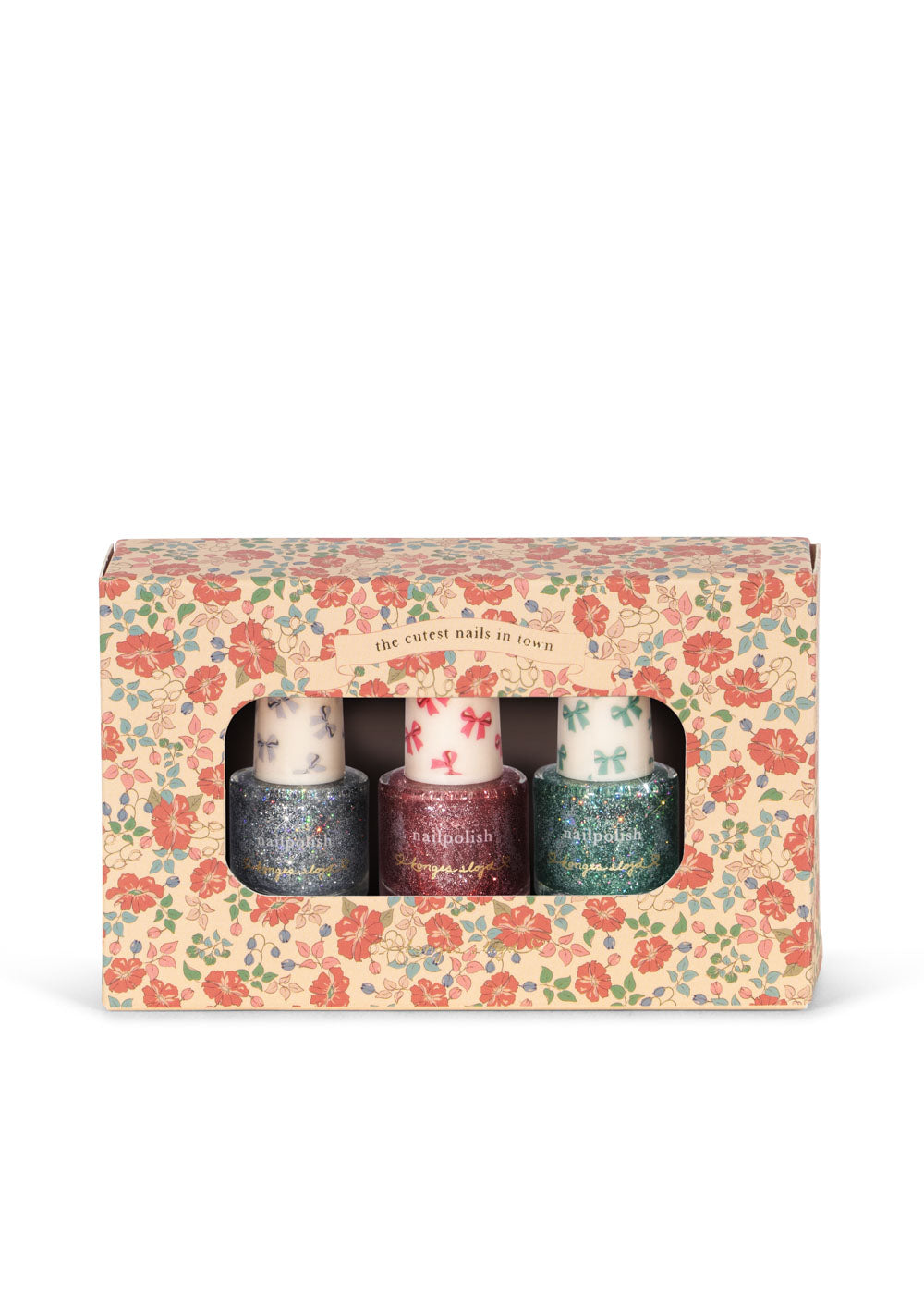 Konges Sløjd Twinkle peel off neglelak 3-pak