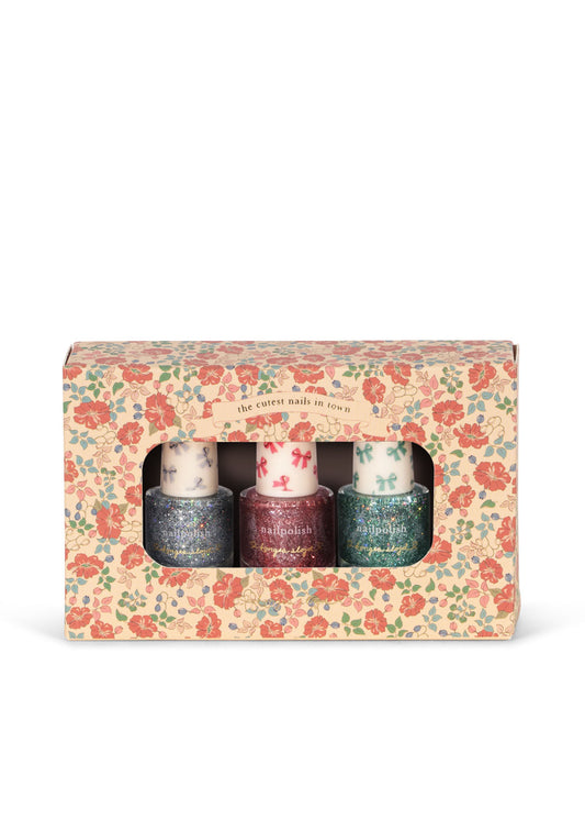 Konges Sløjd Twinkle peel off neglelak 3-pak