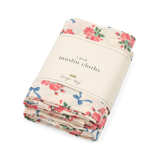 Stofble i blomsterprint.