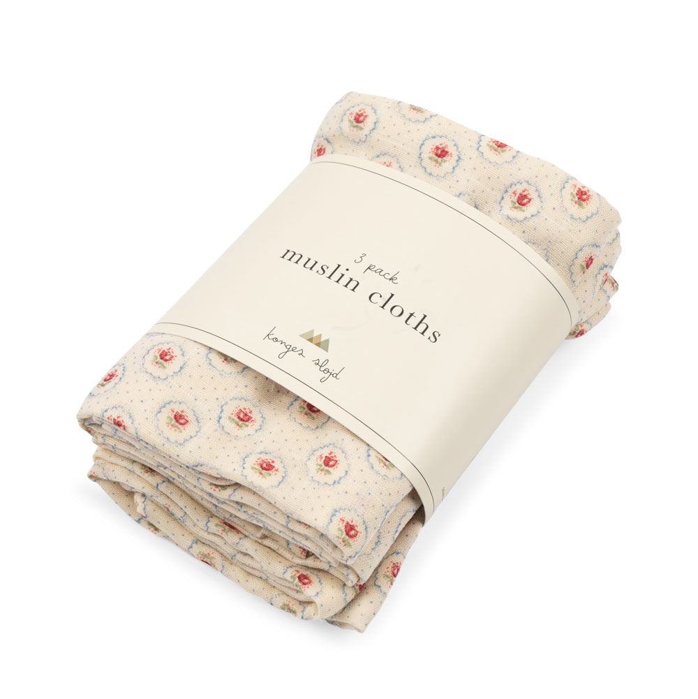 Konges Sløjd 3pk stofbleer, Mirage