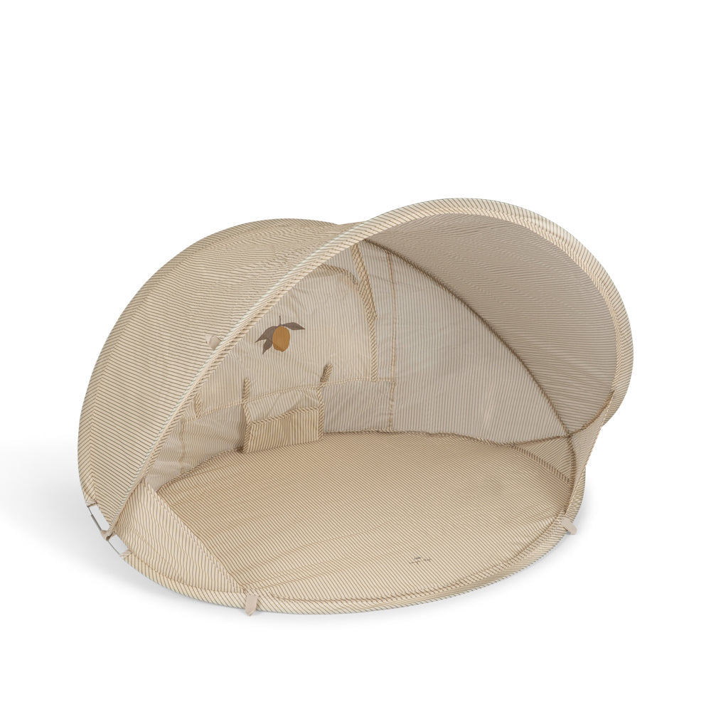 Konges Sløjd Mini Strand Pop-Up Telt - Tea stripe