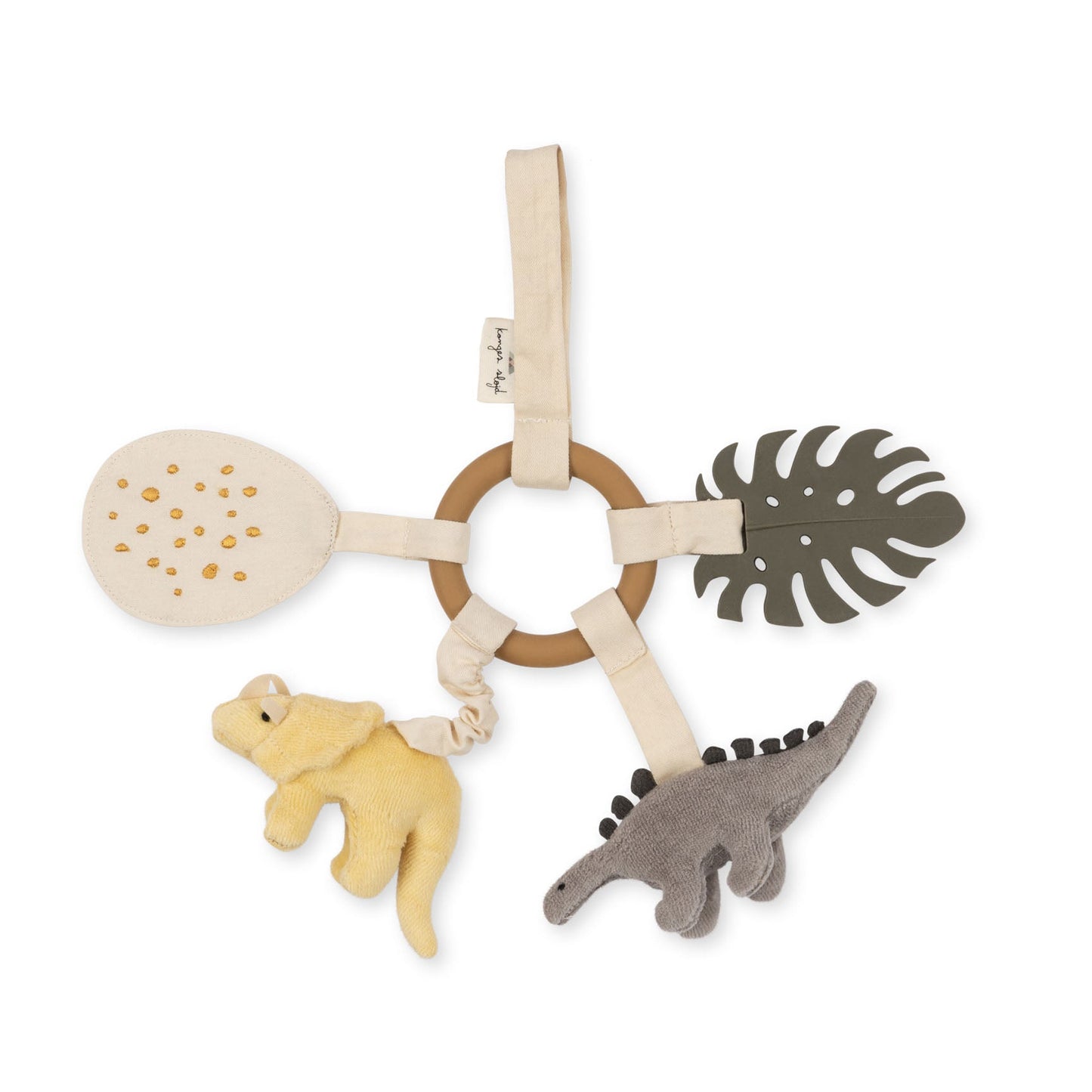 Konges Sløjd Stofring aktivitetslegetøj, Dino