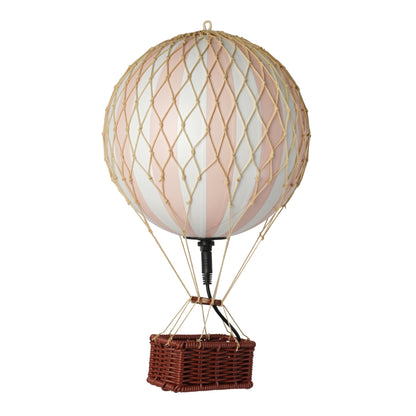 Authentic Models Travels light luftballon, 18cm. - Pink light - LED lys