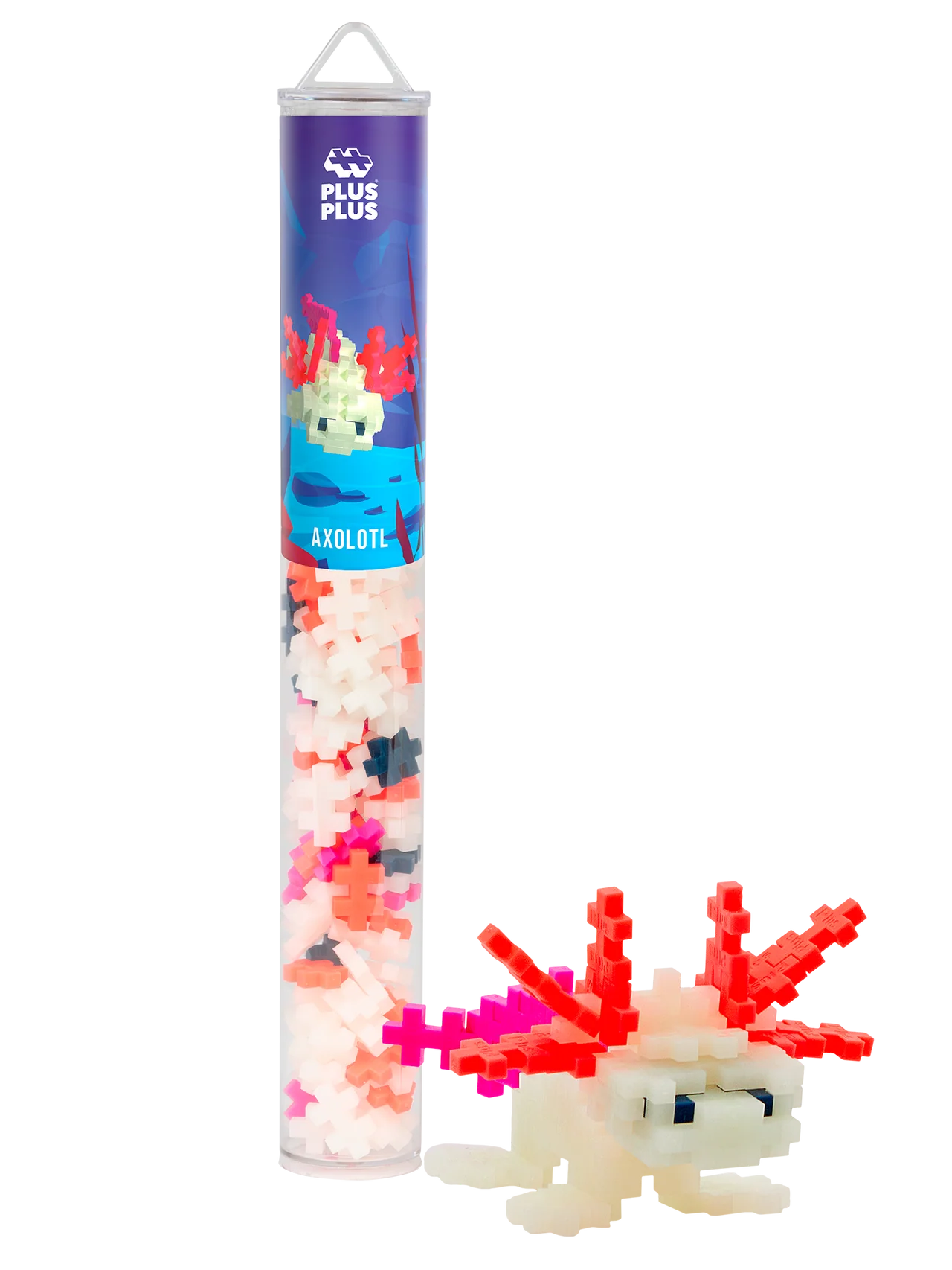 Plus-Plus Axolotl / 100 psc Tube