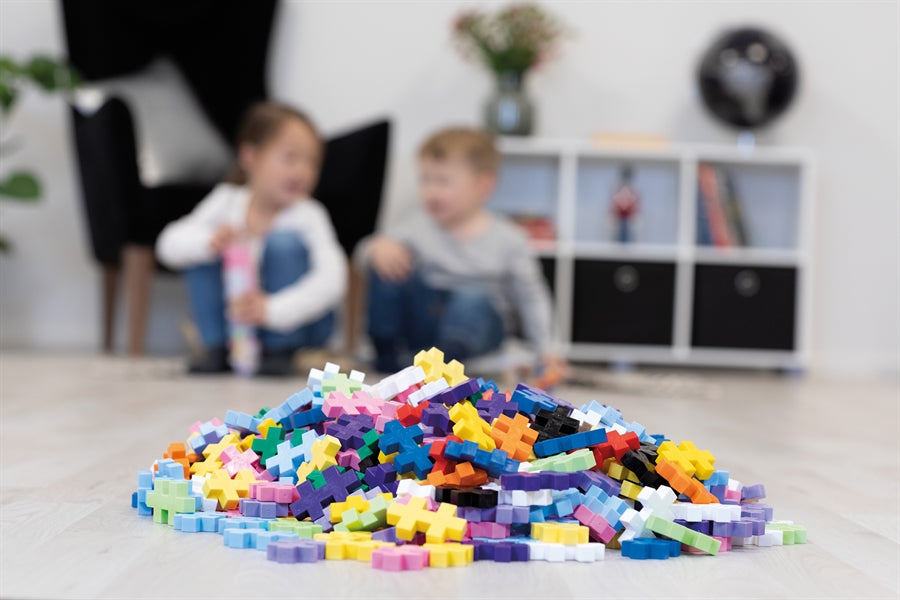 Plus-Plus BIG Storage Box Mix / 200 pcs