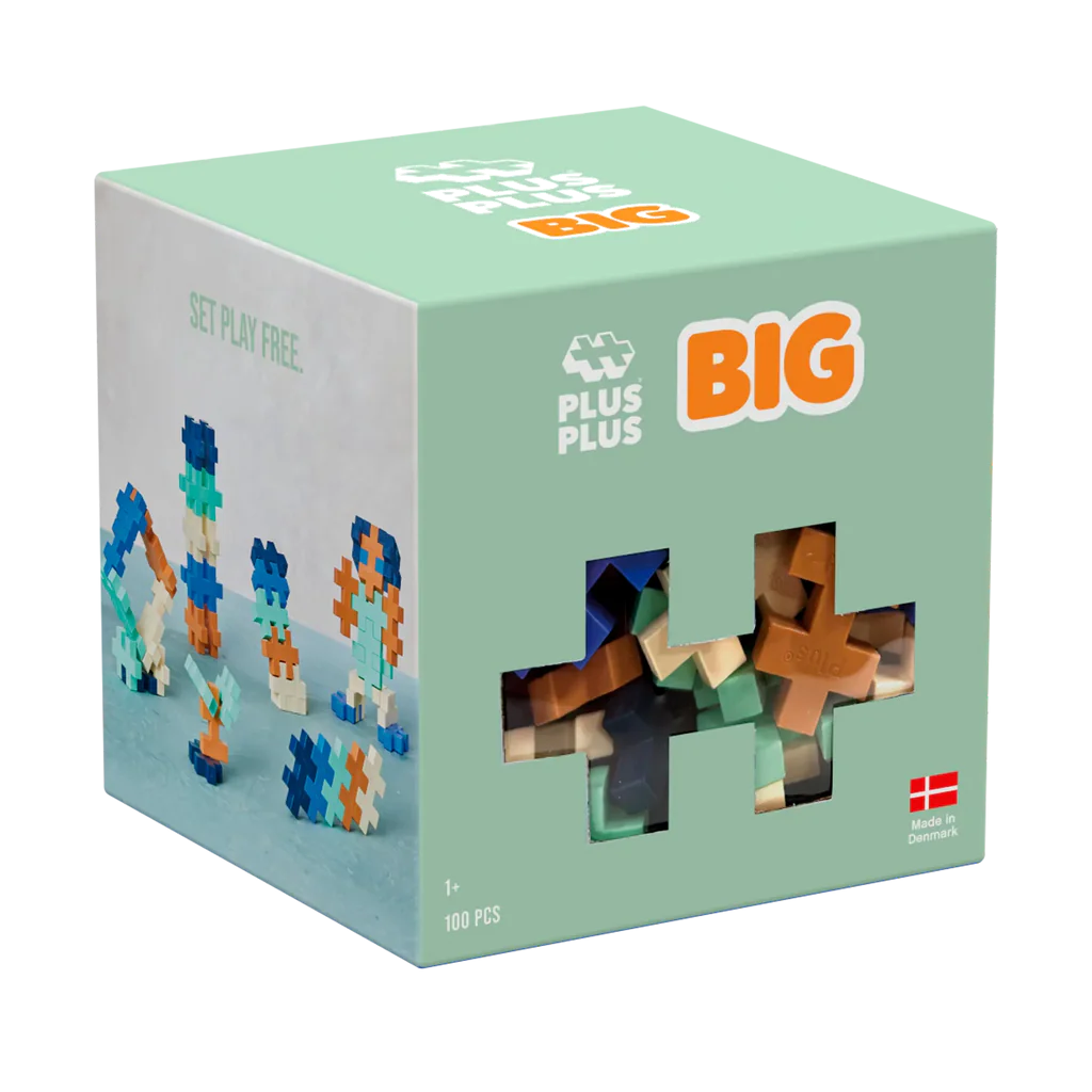 Plus-Plus BIG Breeze Farvemix - 100 stk