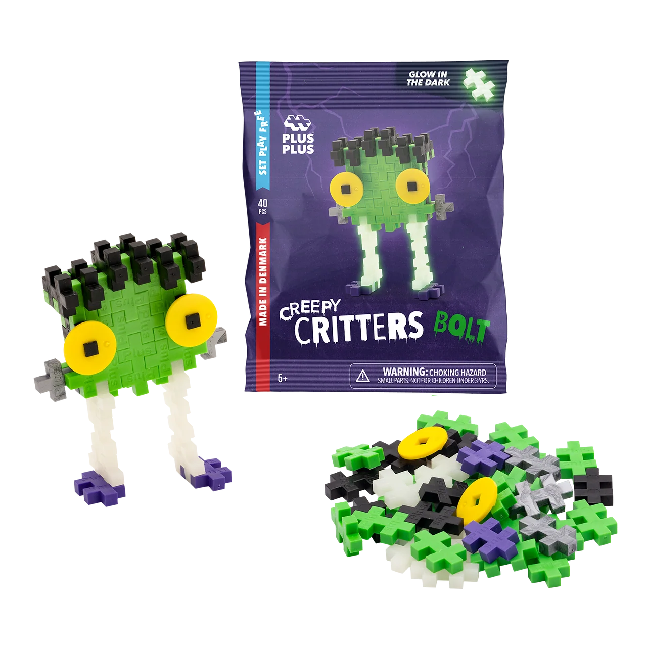 Plus-Plus Creepy Critters - Bolt