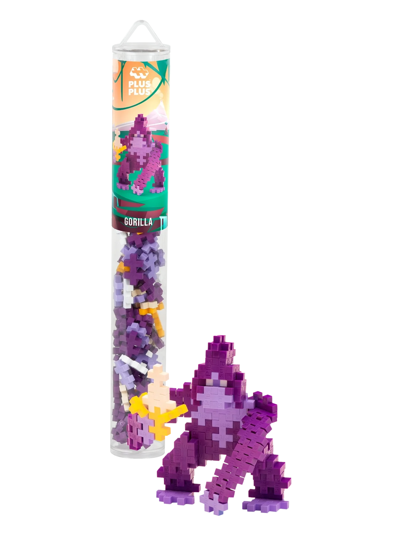 Plus-Plus Gorilla / 100 psc Tube