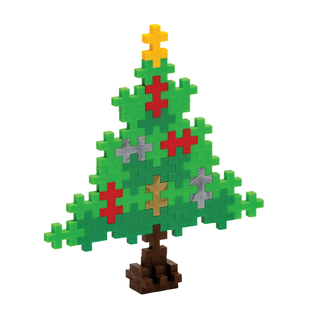 Plus-Plus Puzzle by number - Juletræ