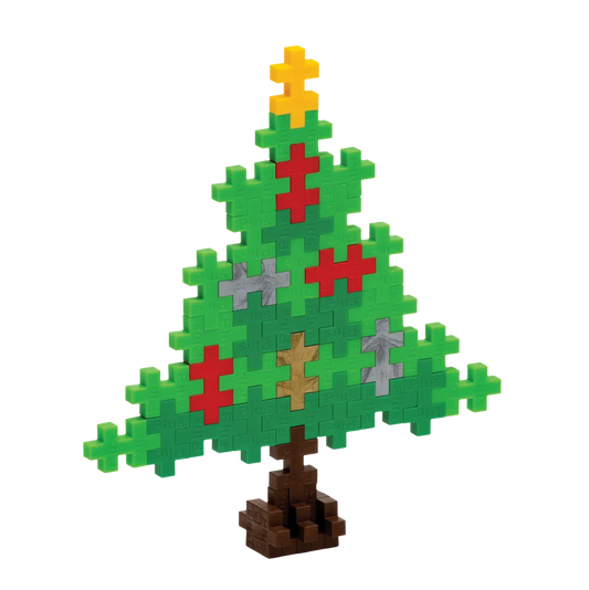 Plus-Plus Puzzle by number - Juletræ