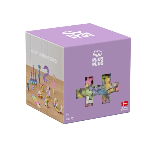 600 pastel brikker.