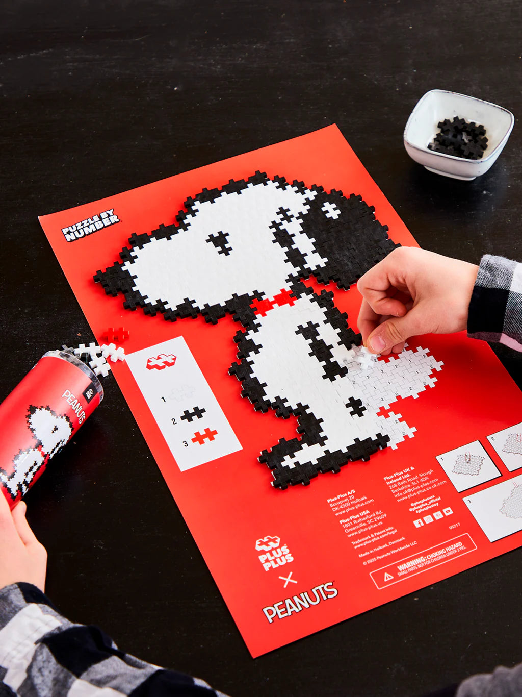 Plus-Plus Nuser - Puzzle by Number - 275 stk