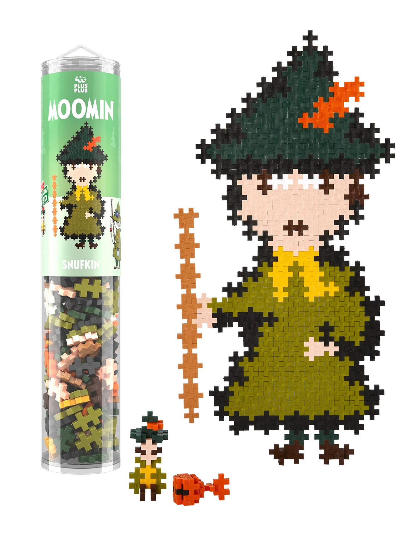 Plus-Plus Snusmumrikken - Puzzle by Number - 270 stk