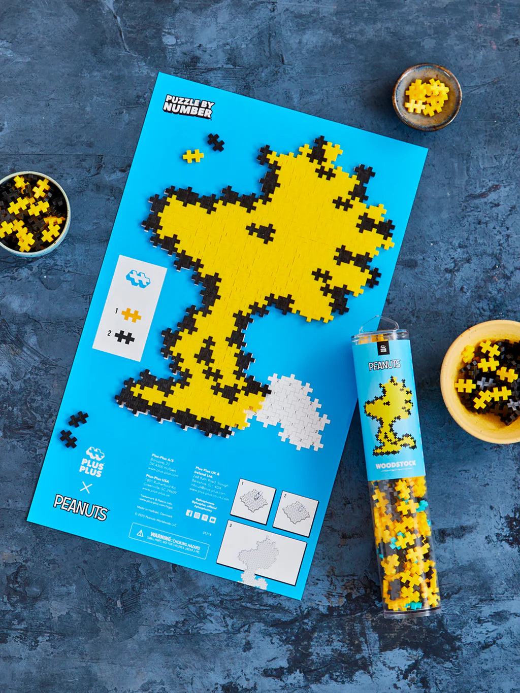 Plus-Plus Woodstock - Puzzle by Number - 275 stk