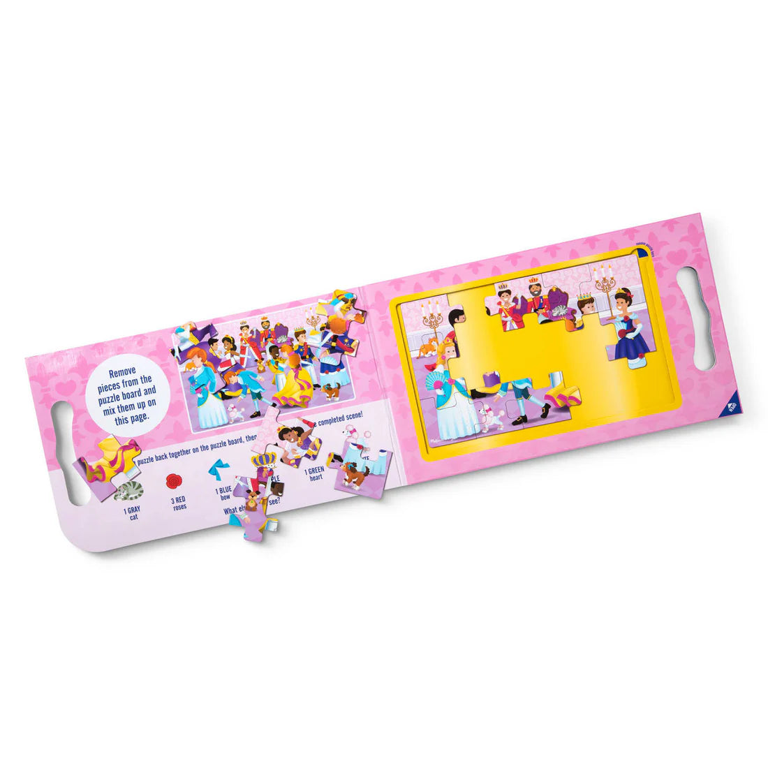 Melissa & Doug Magnetisk puslespil Take Along - Princesses