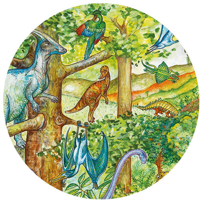 Djeco Gulvpuslespil, Dinosaurer - 100 brikker