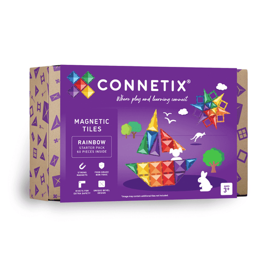 Connetix Rainbow Starter Pack, 60 dele