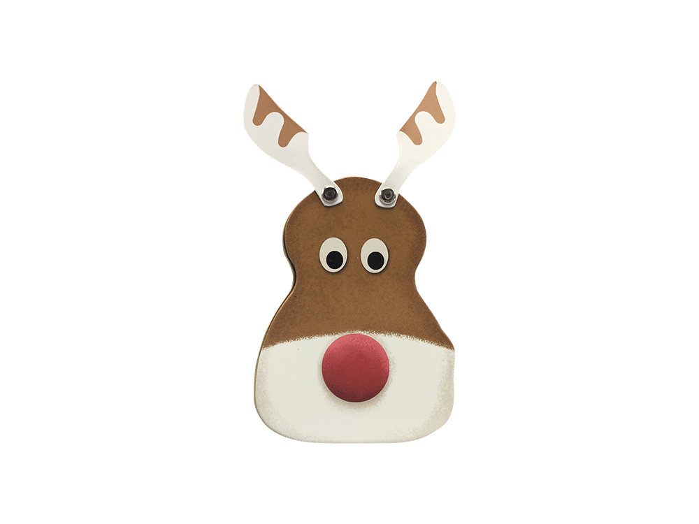 KMP Små dåser julemotiver, assorteret