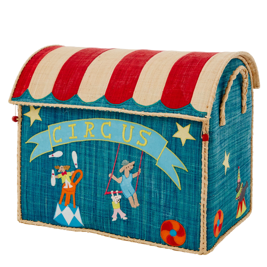 Cirkus tema opbevaringshus.