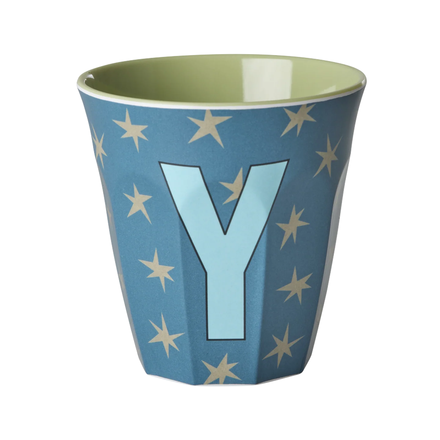 Rice Mellem Alfabetkop - Petrol Stars - Y