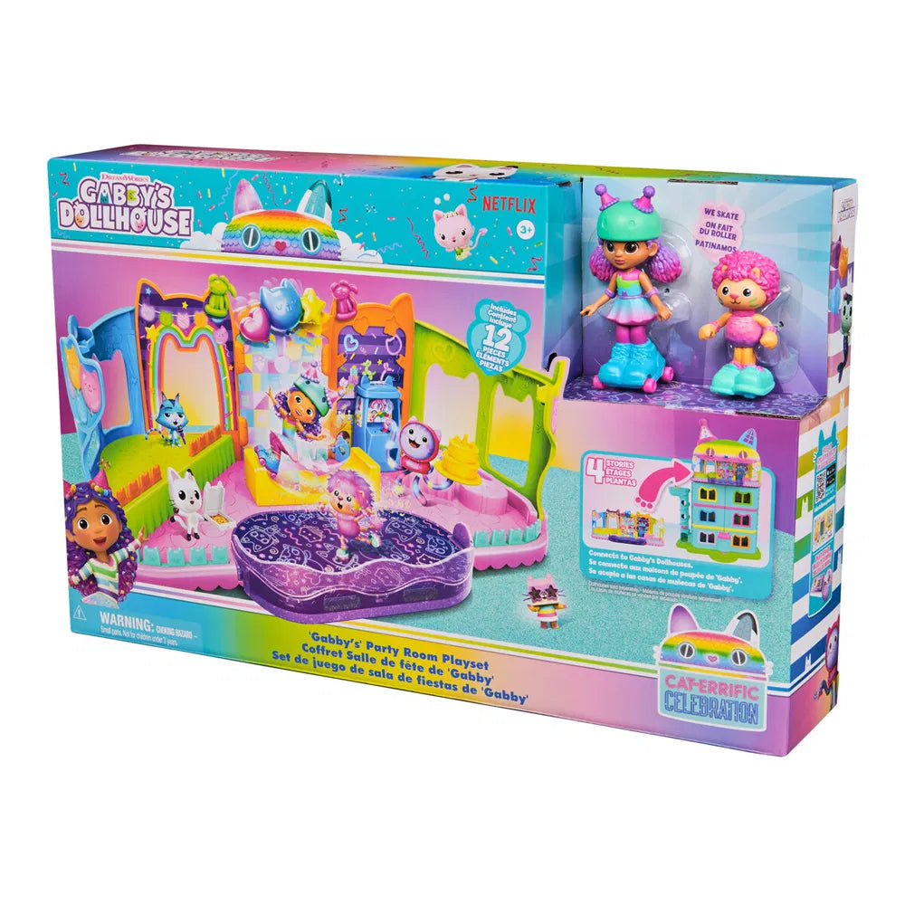 Gabby's Dollhouse Rooftop Roller Party Playset