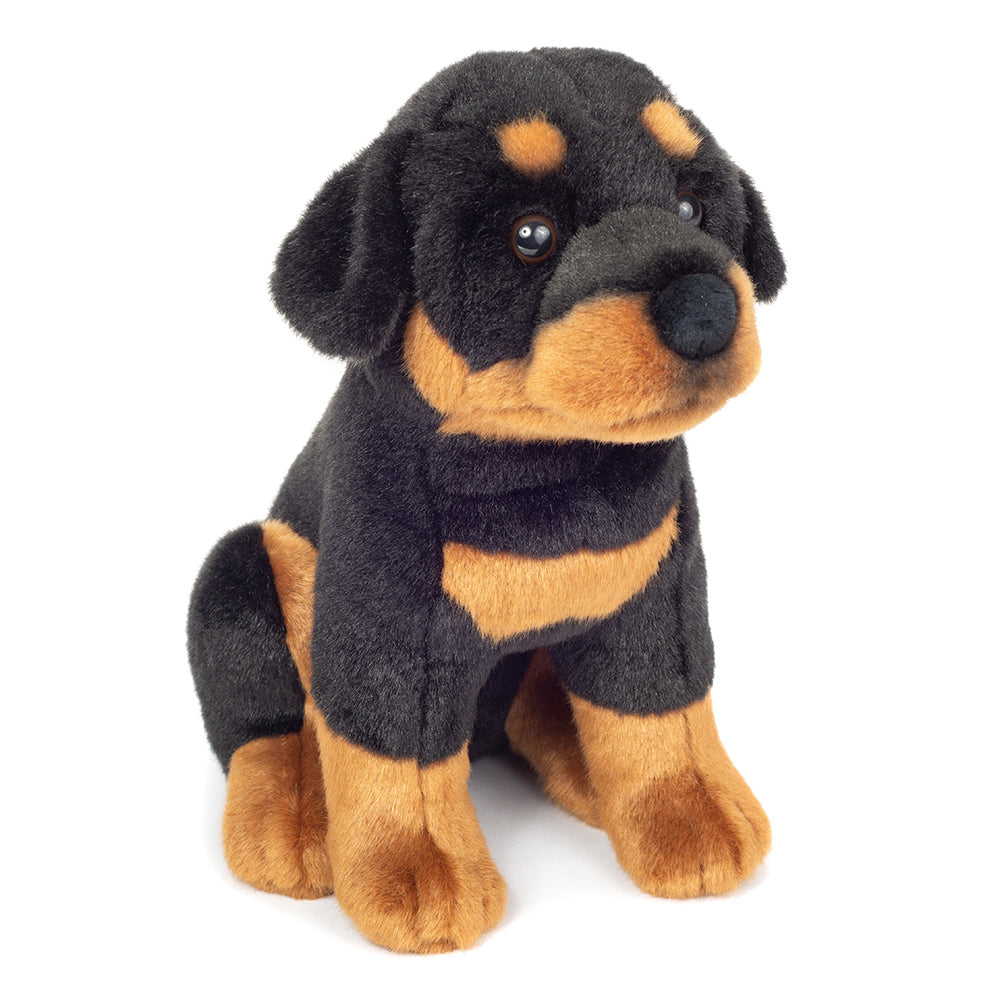 Teddy Hermann - Siddende Rottweiler 30 cm.