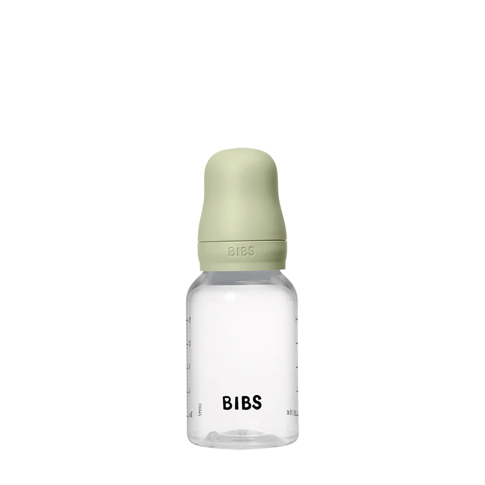 BIBS Baby Bottle Complete Set 150ml Latex - Sage