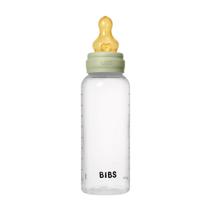 BIBS Baby Bottle Complete Set 270ml Latex - Sage