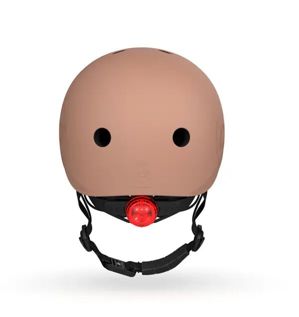 Scoot&Ride Cykelhjelm str. S-M, Mocha