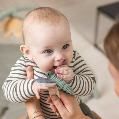 Sebra Aktivitetslegetøj, 3 stk. Blomst/svane/gyldsmed
