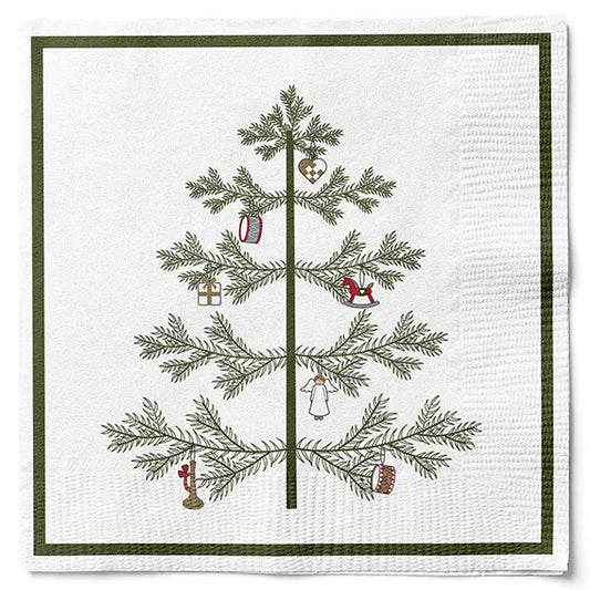 Det Gamle Apotek Servietter, Classic Christmas