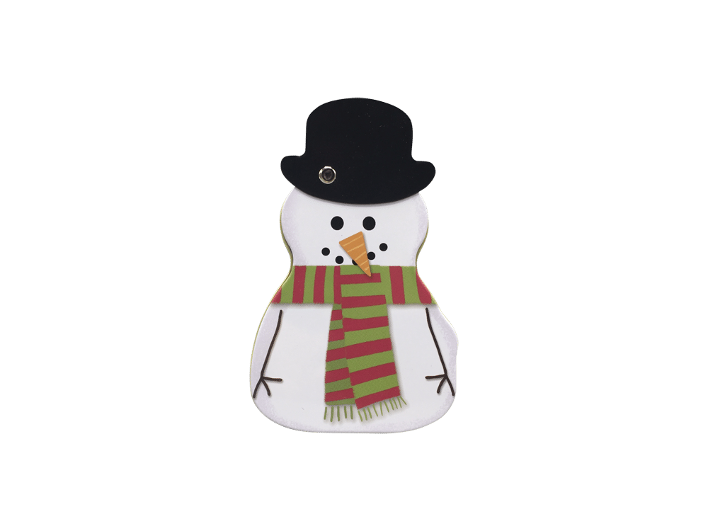 KMP Små dåser julemotiver, assorteret