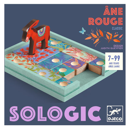 Djeco Spil Sologic, Âne rouge